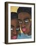 Sisters-Cheryl Bartley-Framed Giclee Print