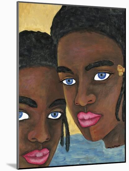 Sisters-Cheryl Bartley-Mounted Giclee Print