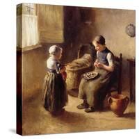 Sisters-Bernard de Hoog-Stretched Canvas