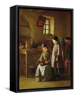 Sisters-Pierre Edouard Frere-Framed Stretched Canvas