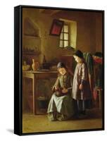 Sisters-Pierre Edouard Frere-Framed Stretched Canvas