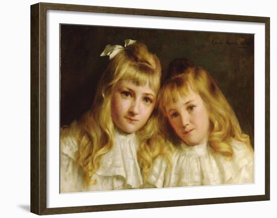 Sisters-Edwin Harris-Framed Giclee Print