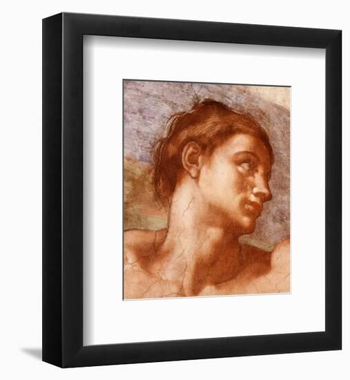 Sistine Chapel-Adam-Michelangelo Buonarroti-Framed Art Print