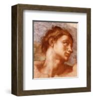 Sistine Chapel-Adam-Michelangelo Buonarroti-Framed Art Print