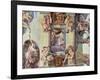 Sistine Chapel Ceiling (1508-12): the Creation of Eve, 1510 (Post Restoration)-Michelangelo Buonarroti-Framed Giclee Print