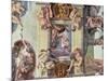 Sistine Chapel Ceiling (1508-12): the Creation of Eve, 1510 (Post Restoration)-Michelangelo Buonarroti-Mounted Giclee Print