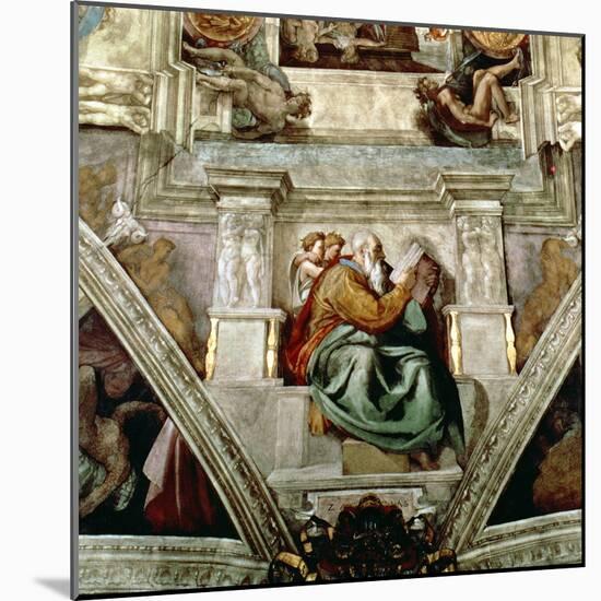 Sistine Chapel Ceiling, 1508-12-Michelangelo Buonarroti-Mounted Giclee Print