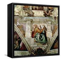 Sistine Chapel Ceiling, 1508-12-Michelangelo Buonarroti-Framed Stretched Canvas
