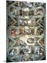 Sistine Chapel Ceiling and Lunettes, 1508-12-Michelangelo Buonarroti-Mounted Premium Giclee Print