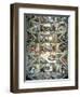 Sistine Chapel Ceiling and Lunettes, 1508-12-Michelangelo Buonarroti-Framed Giclee Print