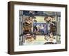 Sistine Chapel Ceiling: Creation of Eve, with Four Ignudi, 1510-Michelangelo Buonarroti-Framed Giclee Print