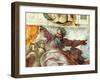 Sistine Chapel Ceiling, Creation of the Sun and Moon, 1508-12-Michelangelo Buonarroti-Framed Giclee Print