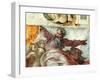 Sistine Chapel Ceiling, Creation of the Sun and Moon, 1508-12-Michelangelo Buonarroti-Framed Giclee Print