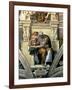 Sistine Chapel Ceiling: Cumaean Sibyl, 1510-Michelangelo Buonarroti-Framed Giclee Print