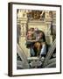 Sistine Chapel Ceiling: Cumaean Sibyl, 1510-Michelangelo Buonarroti-Framed Giclee Print