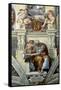 Sistine Chapel Ceiling: Cumaean Sibyl, 1510-Michelangelo Buonarroti-Framed Stretched Canvas