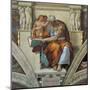 Sistine Chapel Ceiling, Cumaean Sibyl-Michelangelo Buonarroti-Mounted Art Print