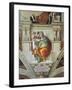 Sistine Chapel Ceiling, Delphic Sibyl-Michelangelo Buonarroti-Framed Art Print