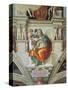 Sistine Chapel Ceiling, Delphic Sibyl-Michelangelo Buonarroti-Stretched Canvas