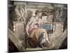Sistine Chapel Ceiling: Erythraean Sibyl, 1508-12-Michelangelo Buonarroti-Mounted Giclee Print