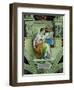 Sistine Chapel Ceiling, Erythraean Sibyl-Michelangelo Buonarroti-Framed Art Print