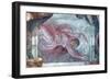 Sistine Chapel Ceiling, God Dividing Light from Darkness-Michelangelo Buonarroti-Framed Giclee Print