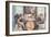 Sistine Chapel Ceiling: Ignudi-Michelangelo Buonarroti-Framed Giclee Print