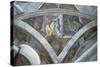 Sistine Chapel Ceiling, Judith Carrying the Head of Holofernes-Michelangelo Buonarroti-Stretched Canvas