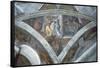 Sistine Chapel Ceiling, Judith Carrying the Head of Holofernes-Michelangelo Buonarroti-Framed Stretched Canvas