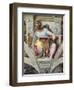 Sistine Chapel Ceiling, Prophet Daniel-Michelangelo Buonarroti-Framed Art Print