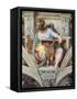 Sistine Chapel Ceiling, Prophet Daniel-Michelangelo Buonarroti-Framed Stretched Canvas