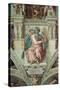 Sistine Chapel Ceiling, Prophet Isaiah-Michelangelo Buonarroti-Stretched Canvas