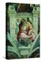 Sistine Chapel Ceiling, Prophet Jeremiah-Michelangelo Buonarroti-Stretched Canvas