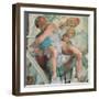 Sistine Chapel Ceiling, Prophet Jonah-Michelangelo Buonarroti-Framed Art Print