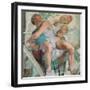 Sistine Chapel Ceiling, Prophet Jonah-Michelangelo Buonarroti-Framed Art Print