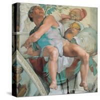 Sistine Chapel Ceiling, Prophet Jonah-Michelangelo Buonarroti-Stretched Canvas