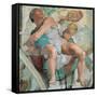 Sistine Chapel Ceiling, Prophet Jonah-Michelangelo Buonarroti-Framed Stretched Canvas