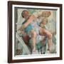 Sistine Chapel Ceiling, Prophet Jonah-Michelangelo Buonarroti-Framed Art Print