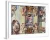 Sistine Chapel Ceiling : the Creation of Eve, 1510-Michelangelo Buonarroti-Framed Giclee Print