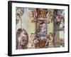 Sistine Chapel Ceiling : the Creation of Eve, 1510-Michelangelo Buonarroti-Framed Giclee Print