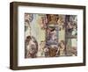 Sistine Chapel Ceiling : the Creation of Eve, 1510-Michelangelo Buonarroti-Framed Giclee Print