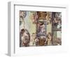 Sistine Chapel Ceiling : the Creation of Eve, 1510-Michelangelo Buonarroti-Framed Giclee Print