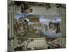 Sistine Chapel Ceiling: the Flood, 1508-12-Michelangelo Buonarroti-Mounted Giclee Print