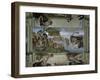 Sistine Chapel Ceiling: the Flood, 1508-12-Michelangelo Buonarroti-Framed Giclee Print