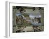 Sistine Chapel Ceiling: the Flood, 1508-12-Michelangelo Buonarroti-Framed Giclee Print