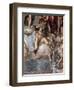 Sistine Chapel Ceiling: The Last Judgement, Detail of St. Bartholomew Holding His Flayed Skin-Michelangelo Buonarroti-Framed Giclee Print