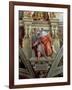 Sistine Chapel Ceiling: the Prophet Ezekiel, 1510-Michelangelo Buonarroti-Framed Giclee Print