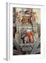 Sistine Chapel Ceiling: the Prophet Ezekiel, 1510-Michelangelo Buonarroti-Framed Giclee Print