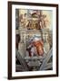 Sistine Chapel Ceiling: the Prophet Ezekiel, 1510-Michelangelo Buonarroti-Framed Giclee Print