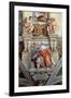 Sistine Chapel Ceiling: the Prophet Ezekiel, 1510-Michelangelo Buonarroti-Framed Giclee Print